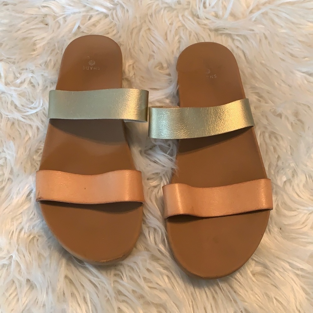 Dedra Two-Band Slide Sandals - Shade & Shore - 9